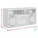 San Andreas Black TV Stand With LED Light
