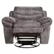 Nashville Gray Swivel Glider Recliner