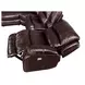 Denver Brown 6 Piece Modular Power Reclining Sectional with USB Charging