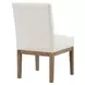Aubrey White Upholstered Parsons Chair Set of 2