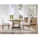 Aubrey Brown 54" Round Dining Table