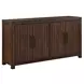 Auburn Brown Extendable Rectangular Dining Room Set