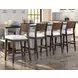 Canton White Wood Back Counter Height Chair Set of 2
