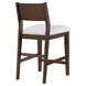 Canton White Wood Back Counter Height Chair Set of 2