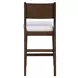 Canton White Wood Back Counter Height Chair Set of 2