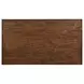 Canton Brown 72" Rectangular Dining Table