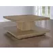 Canyon Sand Square Cocktail Table with Casters