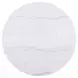 Colvin White and Toffee Round Marble Top End Table
