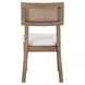Colvin Brown Cane Side Chair Set of 2