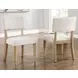 Colvin Brown and White Side Chair