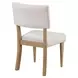 Colvin Brown and White Side Chair