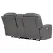Daniel Gray Triple Power Reclining 77" Loveseat with USB Charging