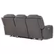 Daniel Gray Triple Power Reclining 87" Sofa with USB Charging