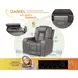 Daniel Gray Triple Power Recliner