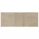 Darcy Beige and Midnight Blue 82" Extendable Rectangular Counter Height Table