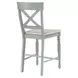Darcy Beige and Mint Green Extendable Rectangular Counter Height Dining Room Set