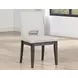 Evan White Upholstered Side Chair Set of 2