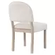 Gabby Light Brown Upholstered Side Chair Set of 2
