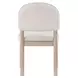 Gabby Light Brown Upholstered Side Chair Set of 2