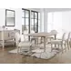 Gabby Light Brown 60" Extendable Rectangular Dining Table