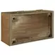 Garland Brown Rectangular Wood Top Cocktail Table