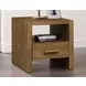 Garland Brown Square End Table