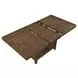 Garland Brown 80" Extendable Rectangular Counter Height Table with Storage