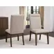 Garland Brown Upholstered Side Chair Set of 2