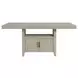 Garland Sand 80" Extendable Rectangular Counter Height Table with Storage