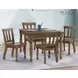 Joanna Brown 42" Rectangular Kids Dining Table
