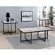 Kayley White Rectangular Sintered Stone Ocassional Table