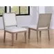 Lily Gray Upholstered Side Chair Set of 2