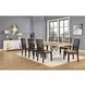 Magnolia Brown 72" Extendable Rectangular Dining Table