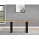 Magnolia Brown 96" Extendable Rectangular Counter Height Table