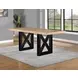 Magnolia Brown 96" Extendable Rectangular Counter Height Table