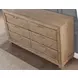 Montana Sand 6 Drawer Dresser and Mirror