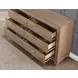 Montana Sand 6 Drawer Dresser and Mirror