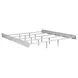 Montana Gray King Low Profile Panel Bed