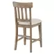 Napa Brown 72" Extendable Rectangular Counter Height Dining Room Set