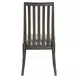 Riverdale Black Slat Back Side Chair Set of 2