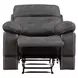 Rudger Gray 83" Manual Reclining Living Room Set