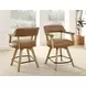 Rylie Brown Swivel 24″ Counter Height Captains Chair