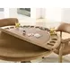 Rylie Natural 48" Round Game Top Dining Table