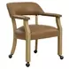 Rylie Natural Round Game Top Dining Room Set