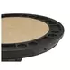 Rylie Black 48" Round Game Top Dining Table with Storage