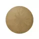 Rylie Natural 48" Round Counter Height Dining Table with Game Top