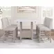 Taylor Gray Upholstered Counter Height Chair Set of 2