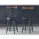 Tyler Brown 60" Rectangular Bar Table and Counter Height Stool Set of 3