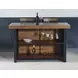 Tyler Brown 60" Rectangular Bar Table and Counter Height Stool Set of 3