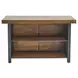 Tyler Brown 60" Rectangular Bar Table and Counter Height Stool Set of 3
